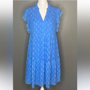 NWT! Lilly Pulitzer Arleah Blue Thistle Daiquiri Ditsy Rayon - Size 2